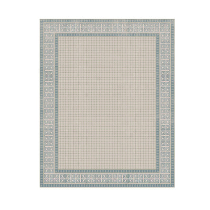 Paros Silky Soft Washable Rug 240x300cm Ocean