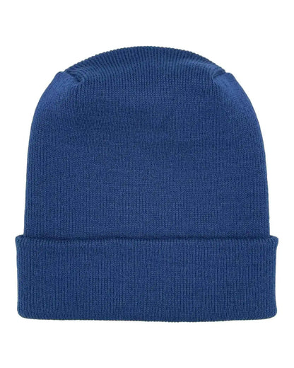 Patented H Stitch Cuffed Beanie, Sapphire Blue