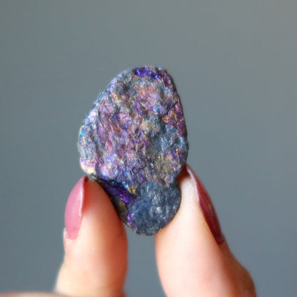 rough peacock ore stone