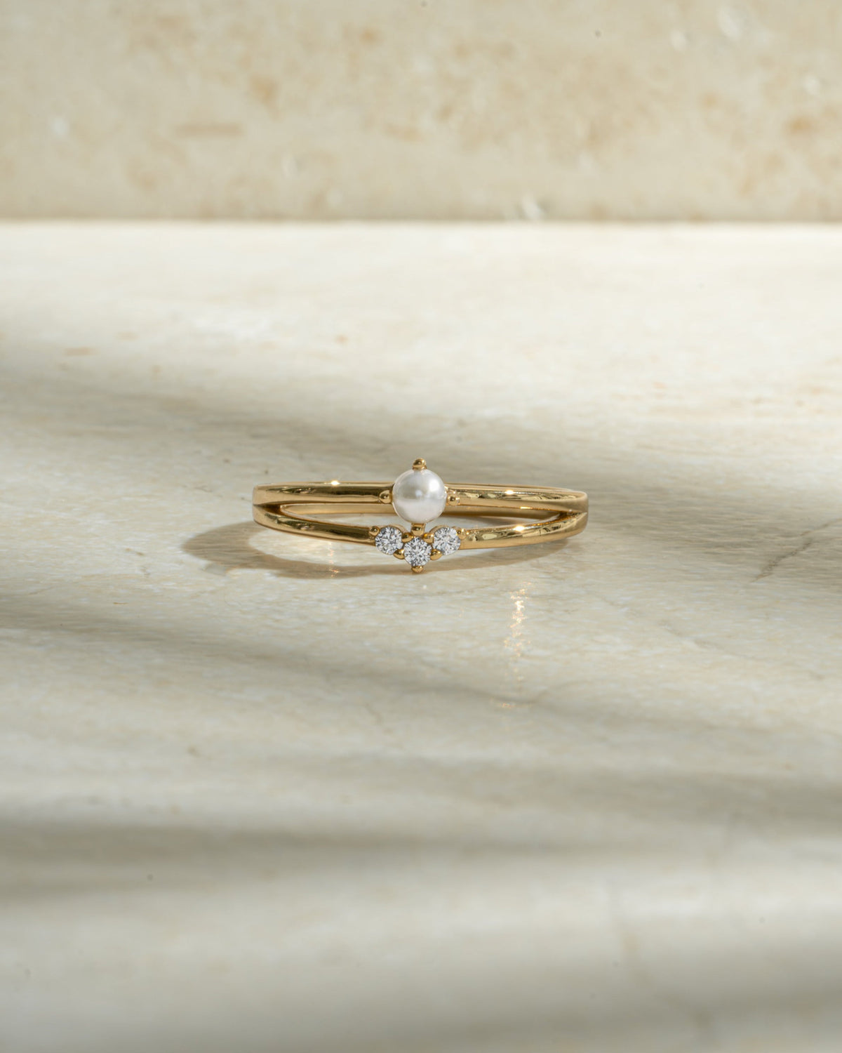 Pearl Ring Set