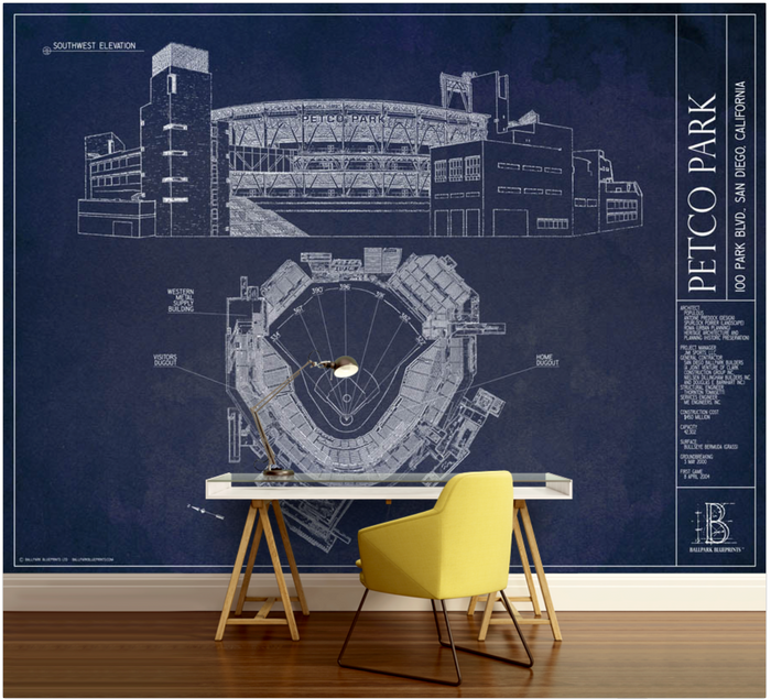 Petco Park Wall Mural