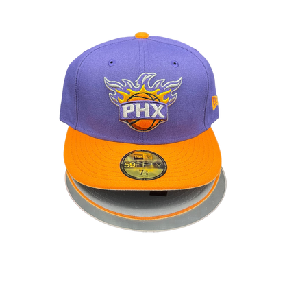 Phoenix Suns 2t Purple and Orange Grey UV