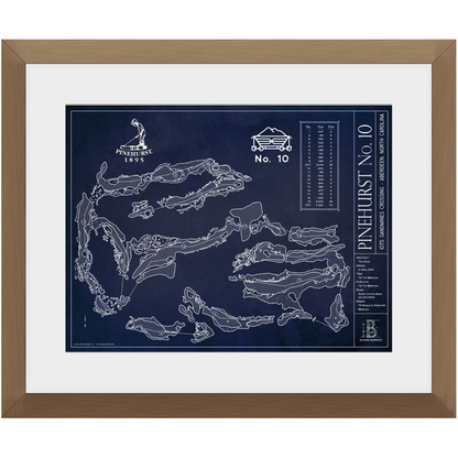 Pinehurst - No 10 - 12x16" Framed Print