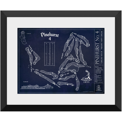 Pinehurst - No 4 - 12x16" Framed Print
