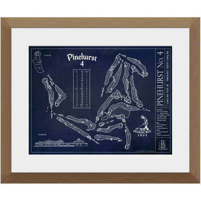 Pinehurst - No 4 - 12x16" Framed Print