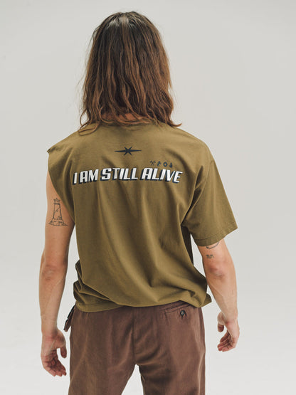 Plantoon Green 'Hang In There' Jersey One Arm T-Shirt | Phipps | DEPARTAMENTO