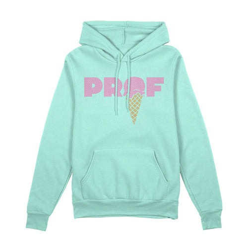 PROF "Treat You Right" Mint Pullover Hoodie