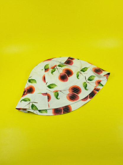 Rambutan White Tencel Bucket Hat | Endless Joy | DEPARTAMENTO