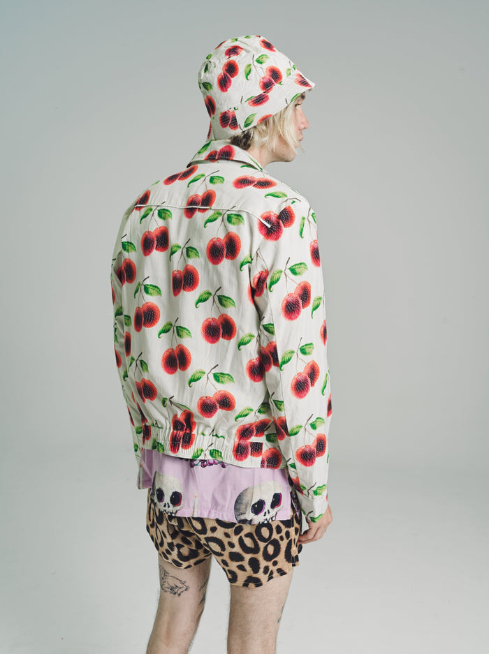 Rambutan White Tencel Bucket Hat | Endless Joy | DEPARTAMENTO