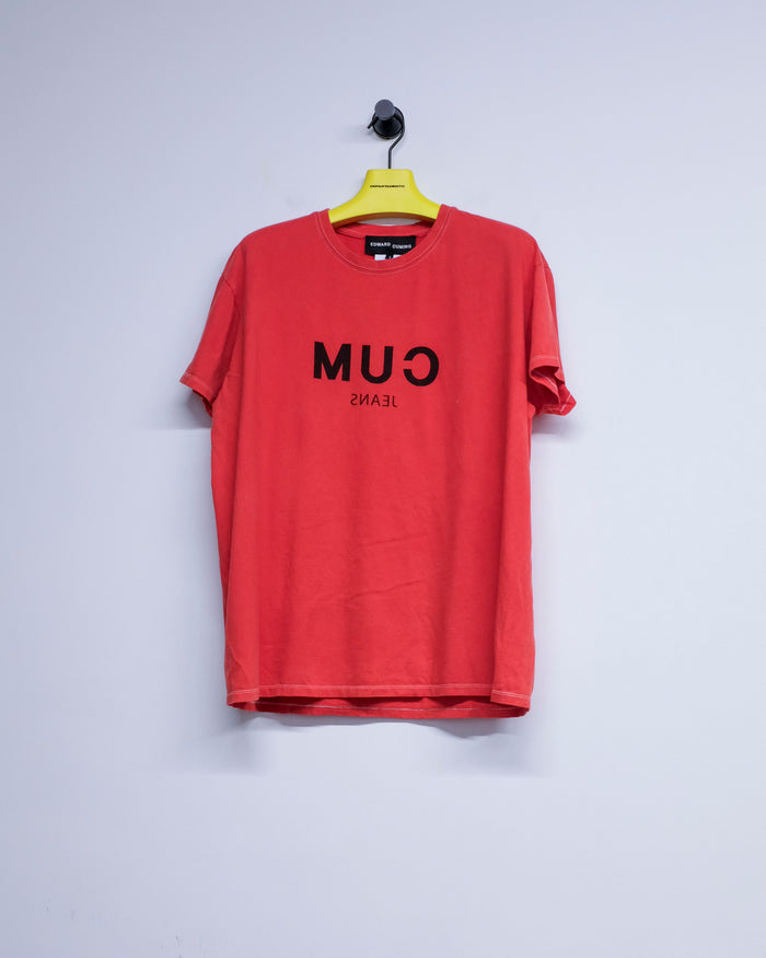 Red Cotton Cum Tee
