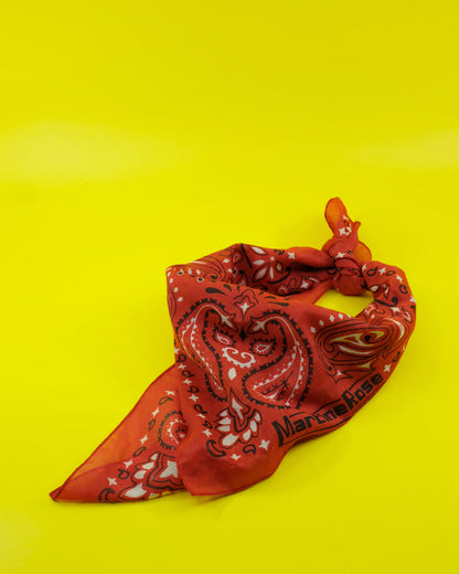 Red Cotton Paisley Local Hero Bandana | Martine Rose | DEPARTAMENTO