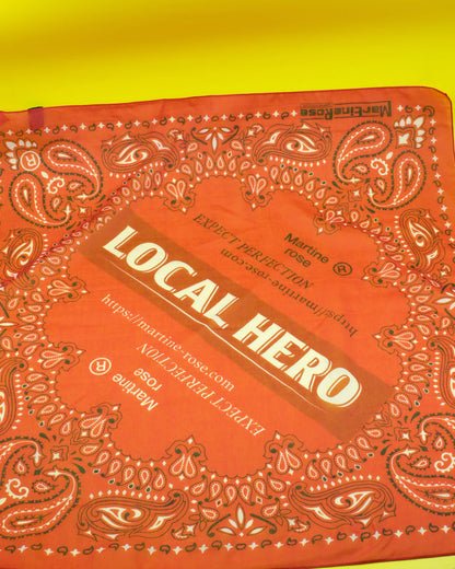 Red Cotton Paisley Local Hero Bandana | Martine Rose | DEPARTAMENTO