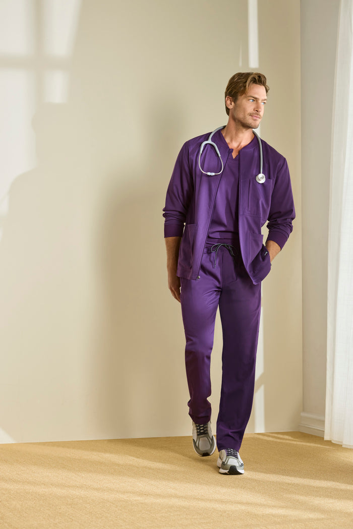 Renew Knit Top - Indigo - Grey's Anatomy Scrubs