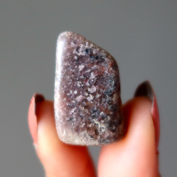 rhodonite tumbled stone