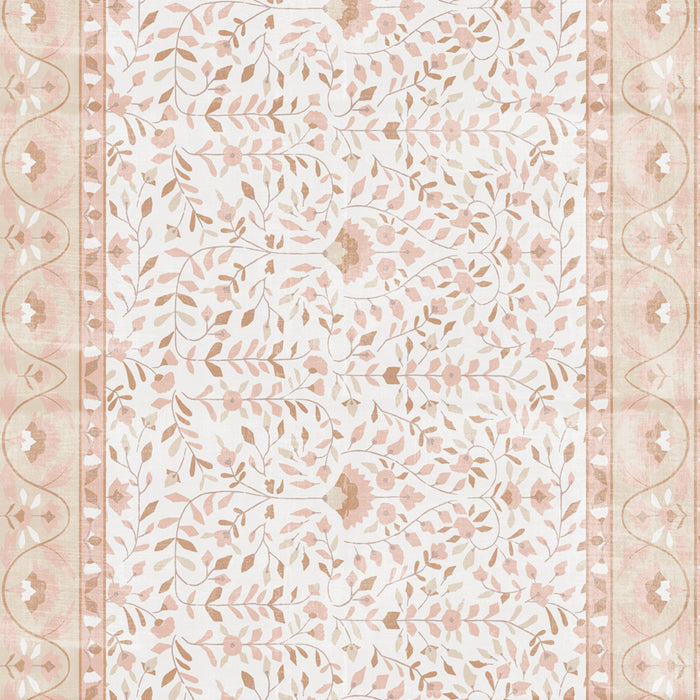 Roselle Silky Soft Washable Doormat Rose Quartz 60x90cm