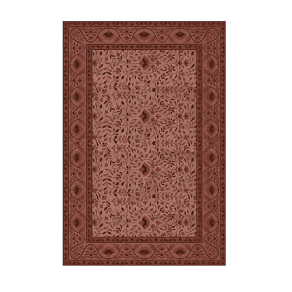 Roselle Silky Soft Washable Doormat Sangria 60x90cm