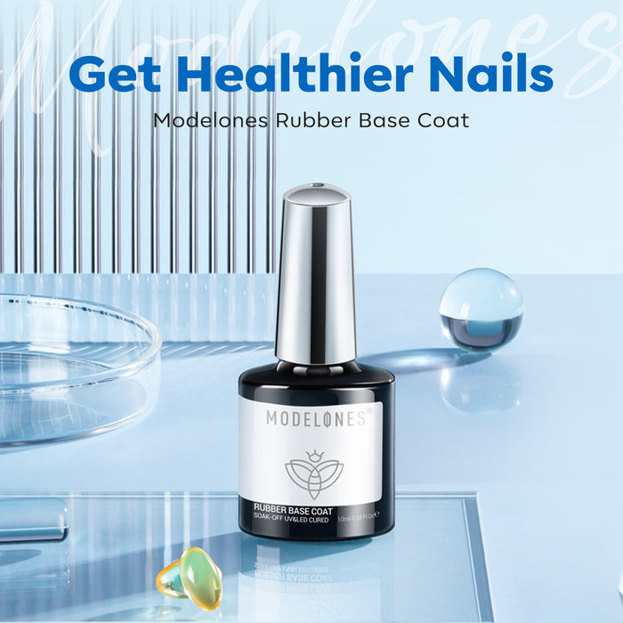 Rubber Base Coat 10ml Top&Base Coat MODELONES #clear