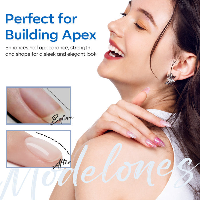 Rubber Base Coat 10ml Top&Base Coat MODELONES #clear