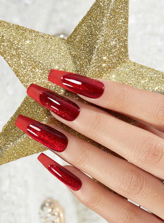 Ruby Romance - 2 Shades Gel Nail Polish Duo 15ml Gel Polish Set MODELONES #