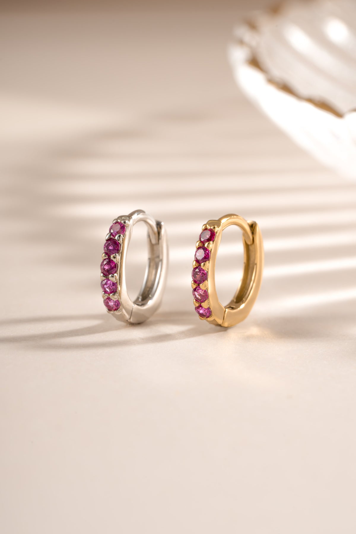 7mm Ruby Huggies