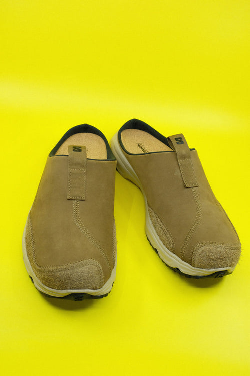 RX Slide Leather in Kangaroo & Safari | Salomon Advanced | DEPARTAMENTO
