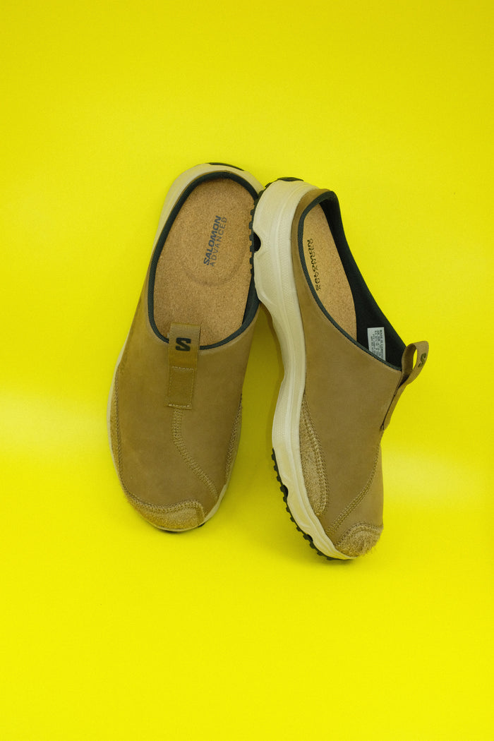 RX Slide Leather in Kangaroo & Safari | Salomon Advanced | DEPARTAMENTO