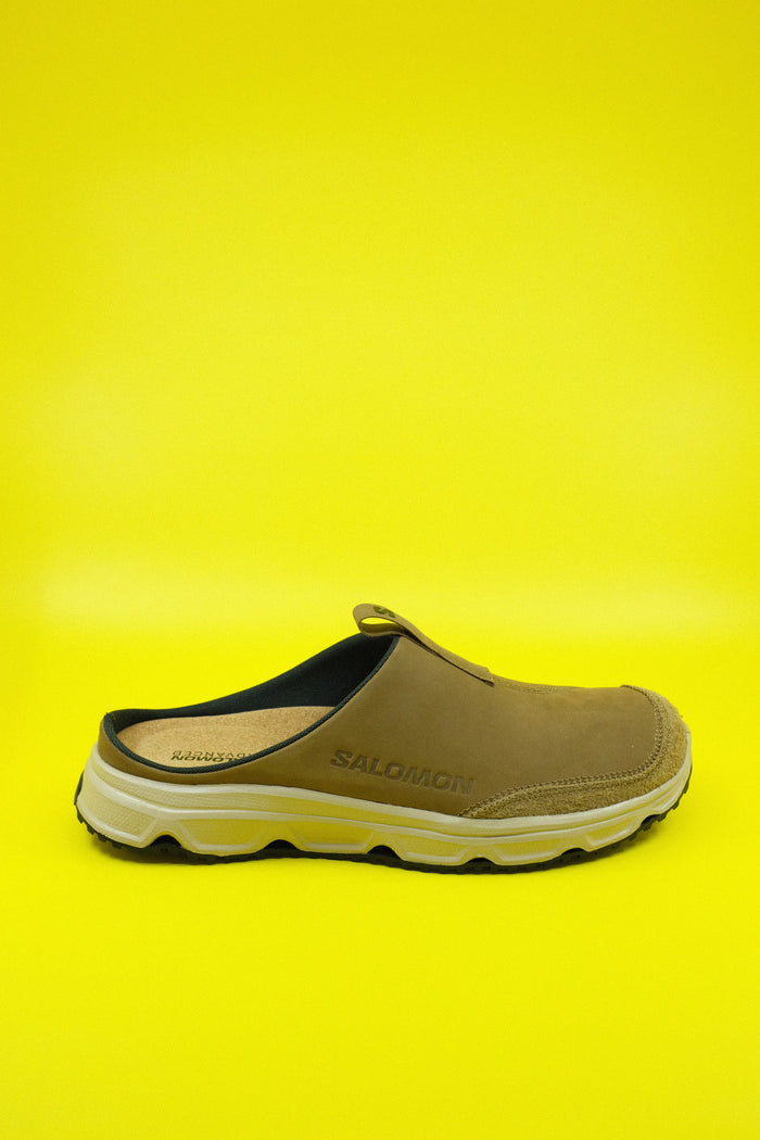 RX Slide Leather in Kangaroo & Safari | Salomon Advanced | DEPARTAMENTO