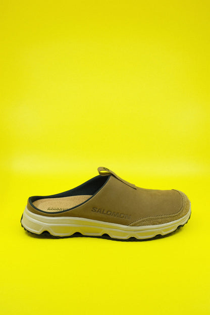 RX Slide Leather in Kangaroo & Safari | Salomon Advanced | DEPARTAMENTO
