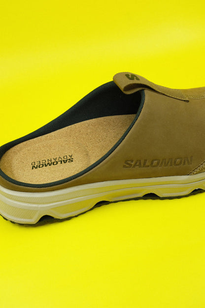 RX Slide Leather in Kangaroo & Safari | Salomon Advanced | DEPARTAMENTO