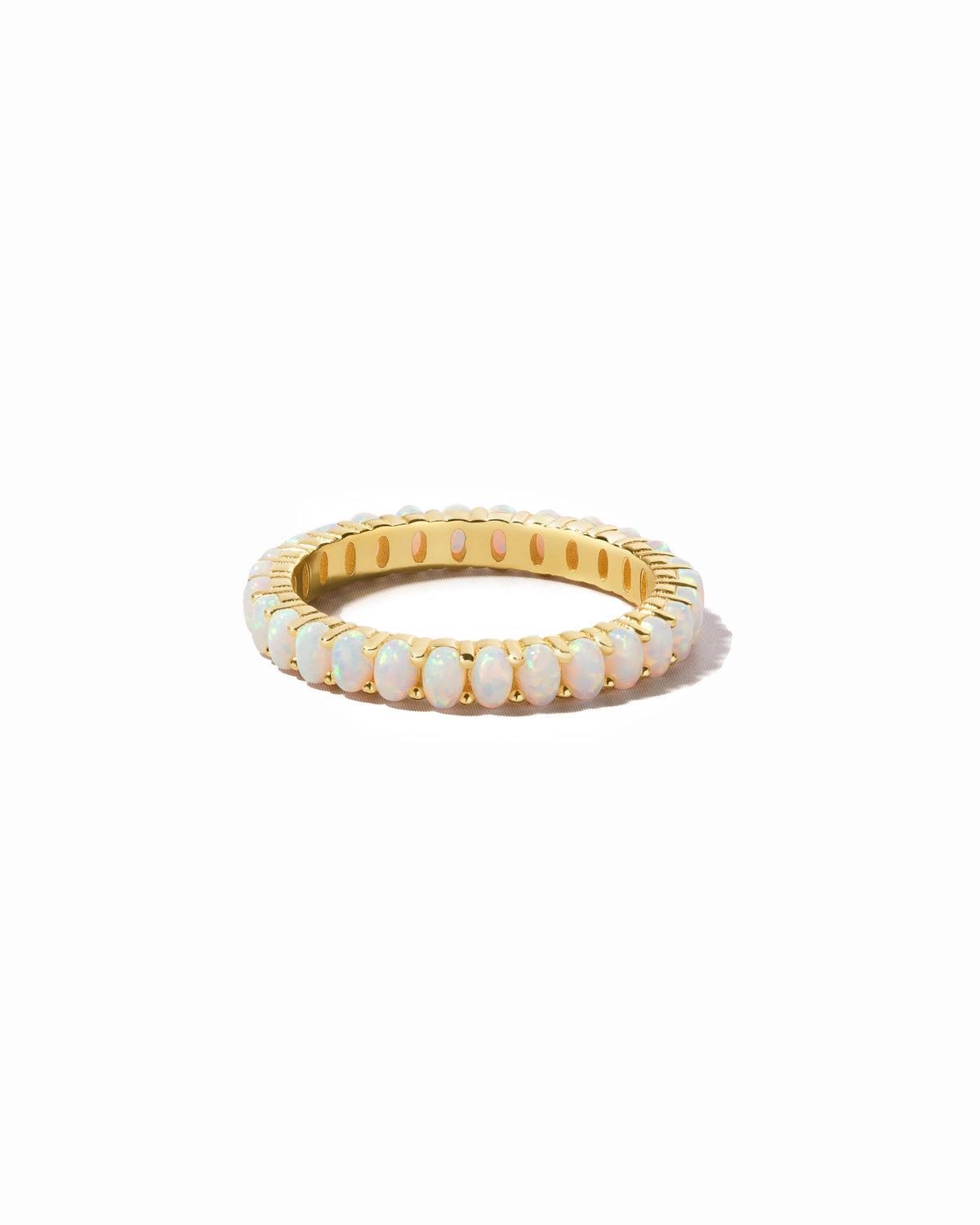 Opal Eternity Ring