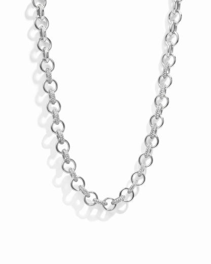 Statement Pavé Necklace