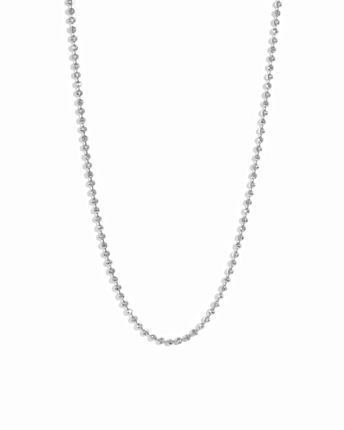 Diamond Cut Chain Necklace