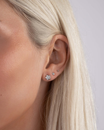Floral Studs