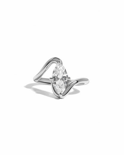Marquise Swirl Ring