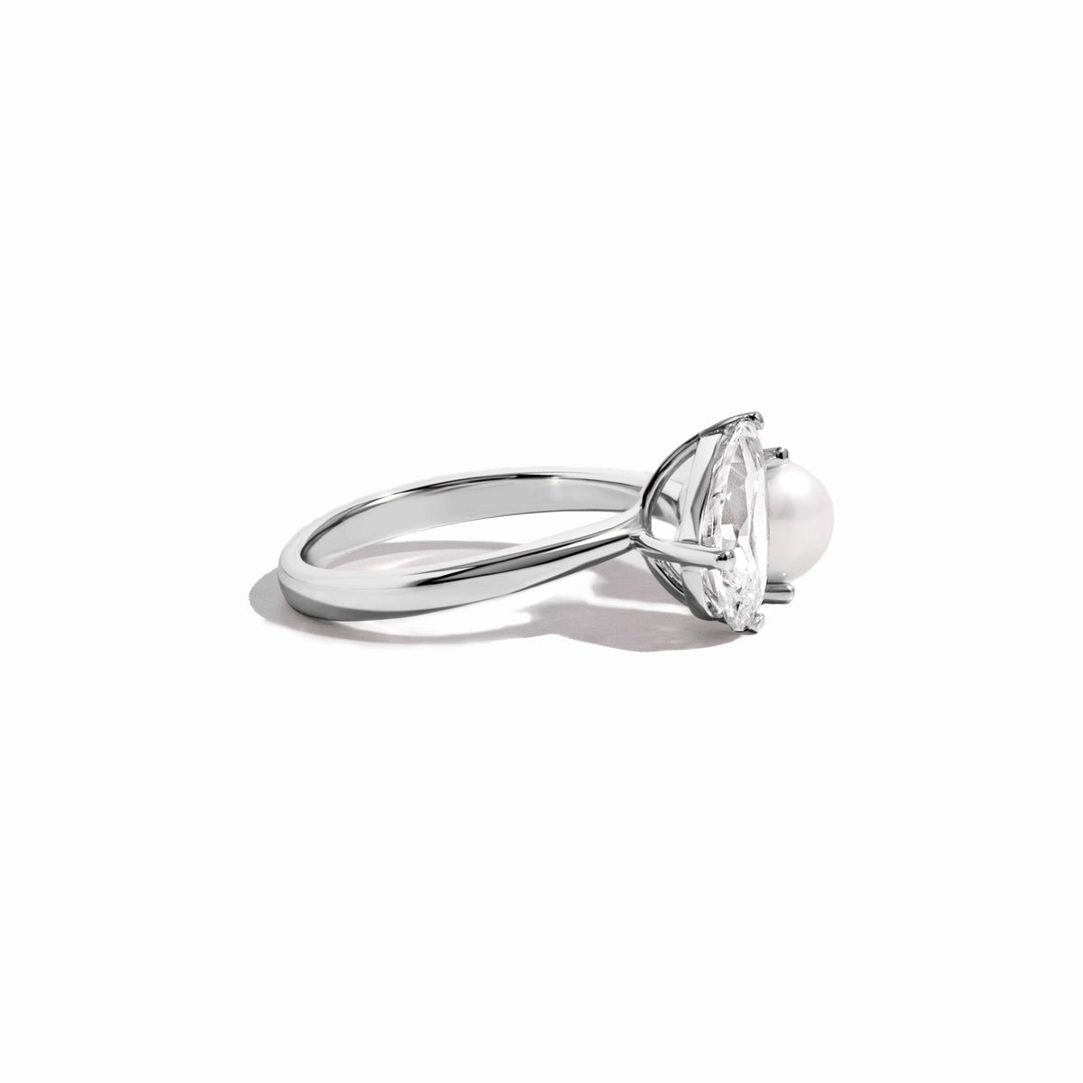 Toi et Moi Pearl Ring