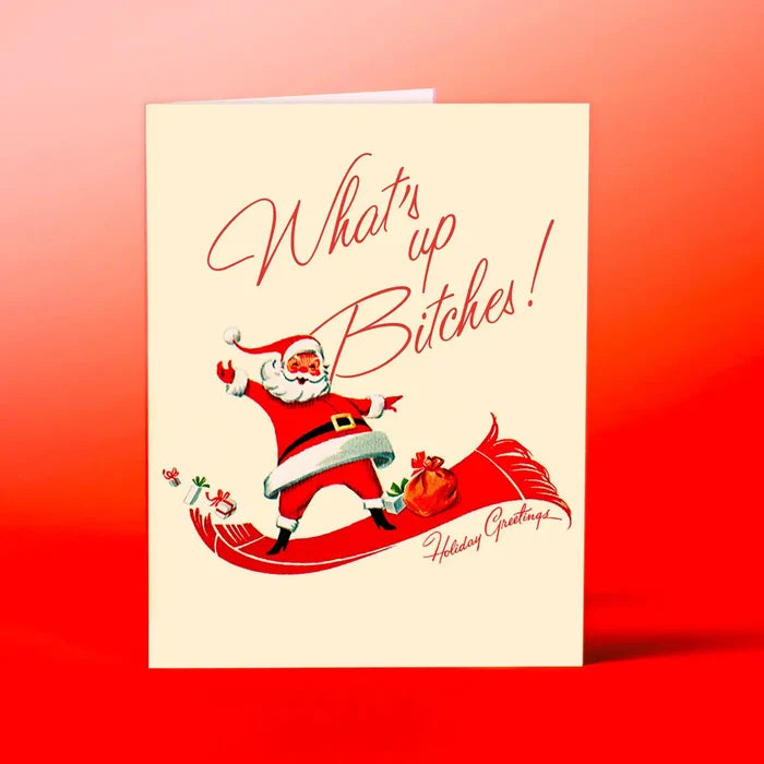 Santa Bitches Card
