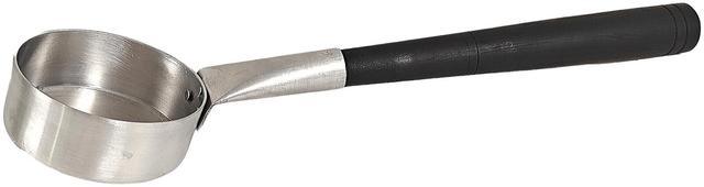 Saunia sauna ladle aluminum with black wooden handle - Soposopo