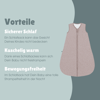 Schlafsack 2.5 TOG | Blume Berry