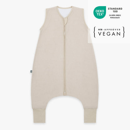 Schlafsack mit Füßen 1.0 TOG | Essential Beige