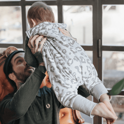 Schlafsack mit Füßen 1.0 TOG | Leo Grau