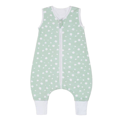 Schlafsack mit Füßen 1.0 TOG | Punkte Mint