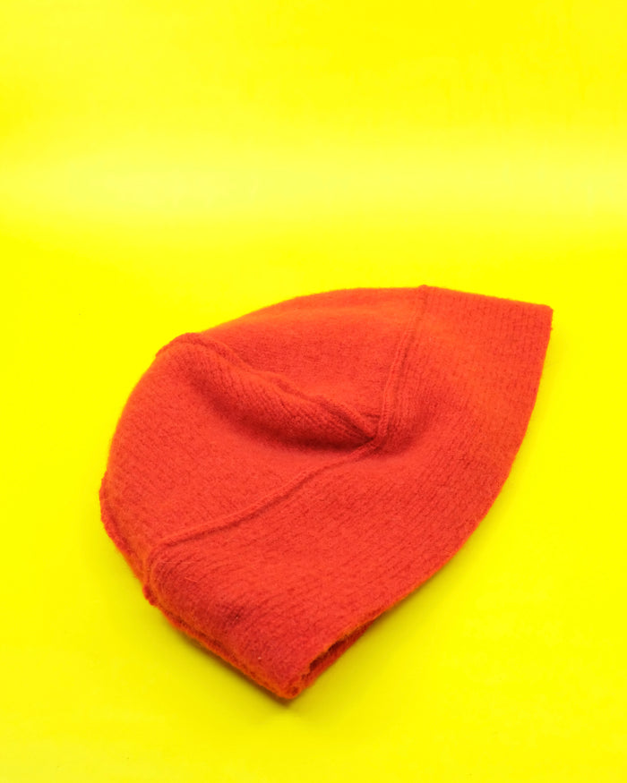 Schoni Red Felted Wool Hat