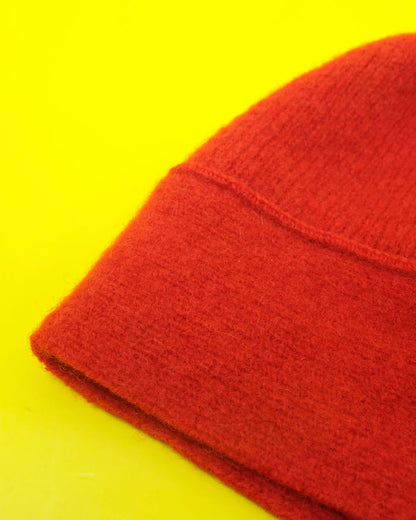 Schoni Red Felted Wool Hat