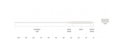 Scientific Anglers Sonar Saltwater fly line - detail view