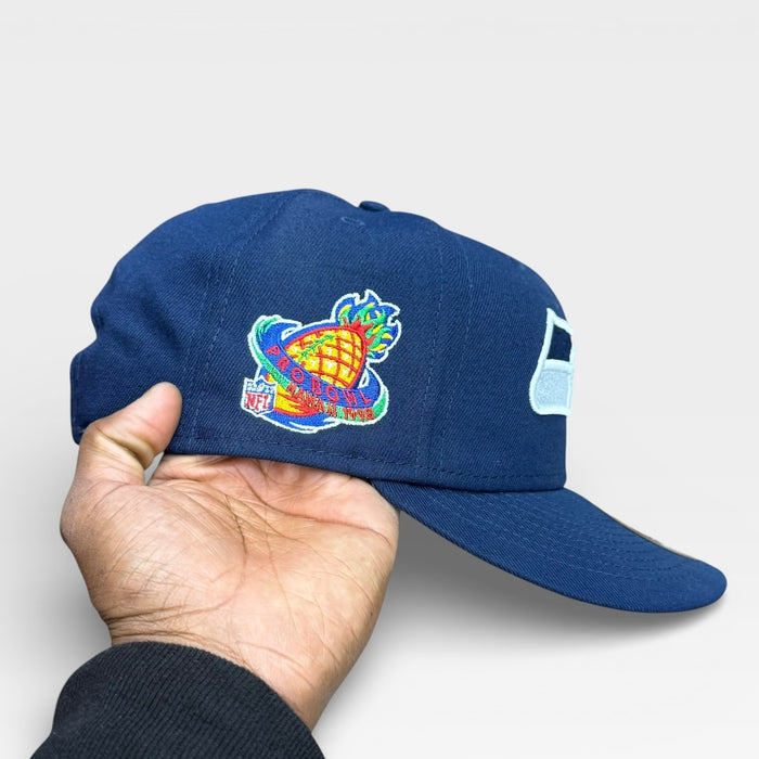 Seattle Seahawks Navy 950 Snap Back 98 Pro Bowl