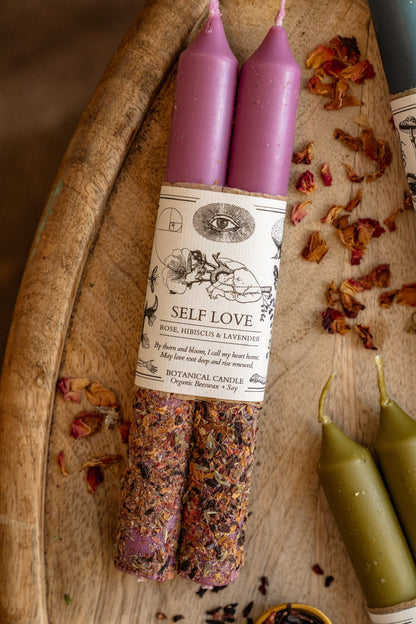 SELF-LOVE RITUAL CANDLE | Heart Healer + Inner Softening