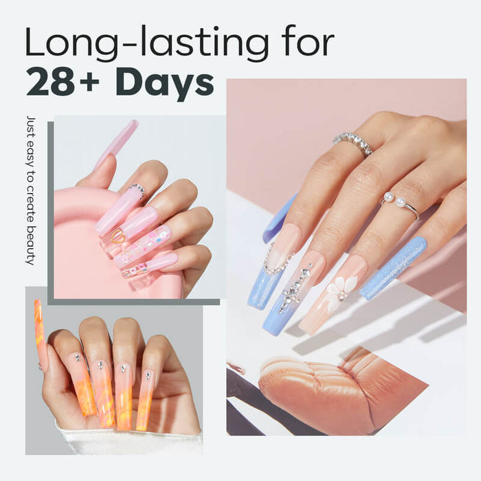 216 Pcs Semi-Frosted Nail Tips Nail Tip MODELONES #