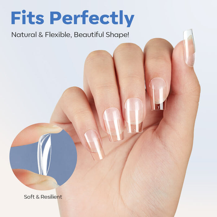 216 Pcs Semi-Frosted Nail Tips Nail Tip MODELONES #