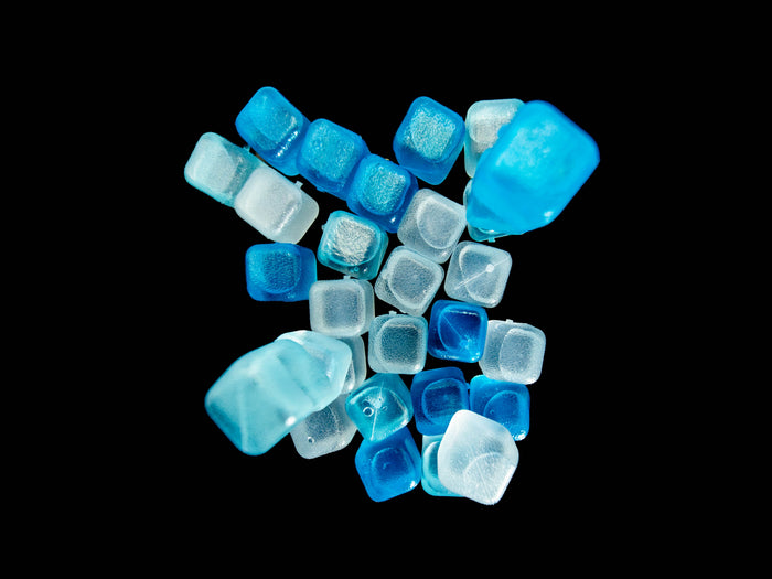 *SEPT BATCH* CUBED ICE-GLACIER BLUE-10lb Bag