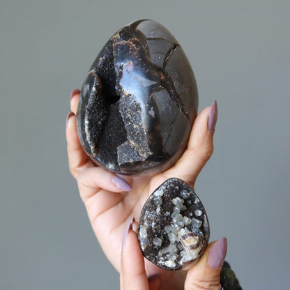septarian geode eggs